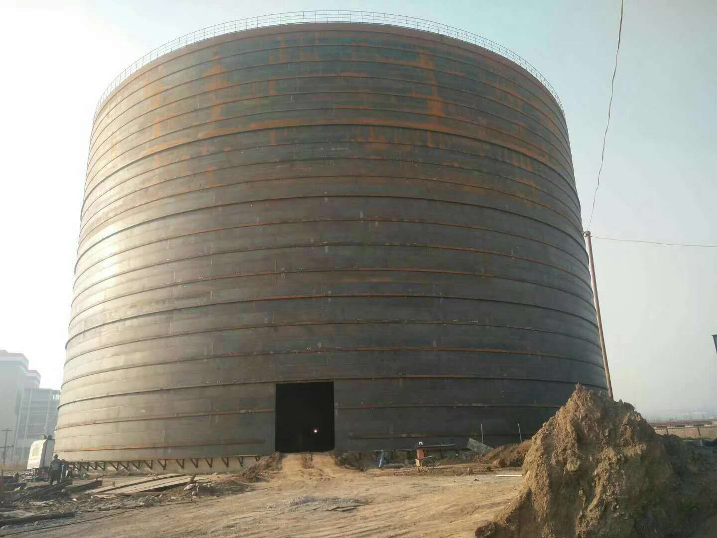 射洪承建大型钢板库的好处及原理